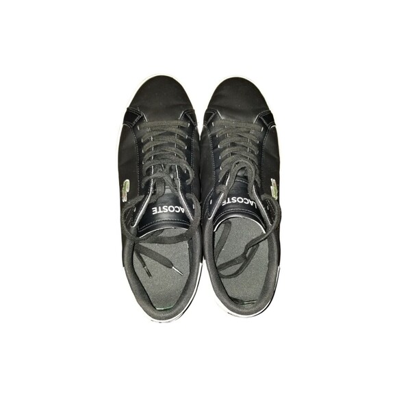 Lacoste Men's  BL 21 Synthetic Leather Shoes 7-40SMA0060312 - Black/White - Picture 2 of 11
